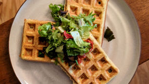 Cauliflower Waffles