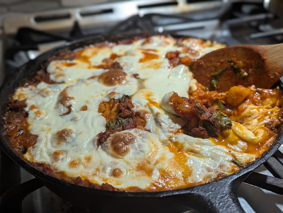 One Skillet Baked Gnocchi (GF)
