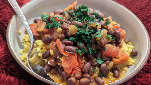 Creamy Black Bean Curry (GF,V)