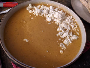 Buffalo Cauliflower Soup