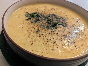 Creamy Summer Squash Soup (GF, V)