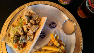 Broccoli Po' Boys with Plantain Fries