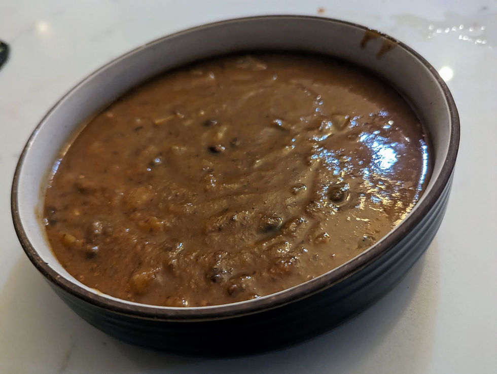Pumpkin Black Bean Soup (GF, V)