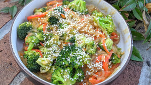 Peanut Broccoli Stirfry