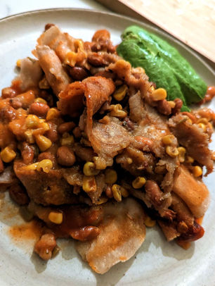 Slow Cooker Pinto Bean Enchiladas (GF, V)