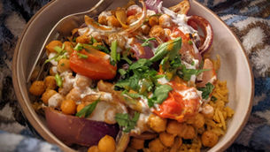 Middle Eastern Chickpea Bowls