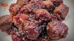 Cranberry Beyond Meatballs (GF, V)