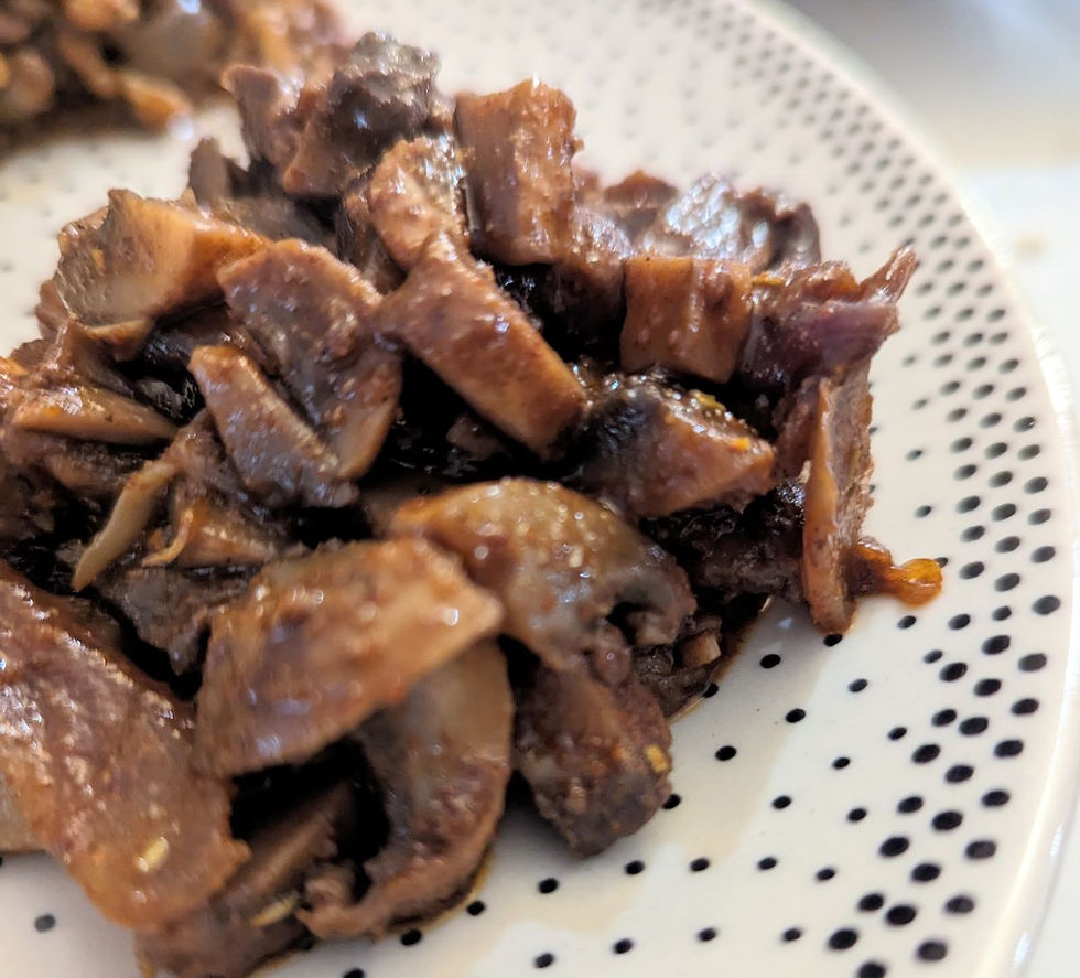 Ethiopian Mushroom Tibs (GF, V)