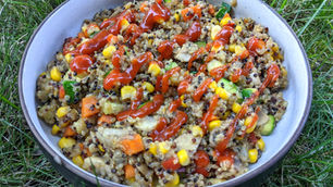 Vegetable Fried Quinoa