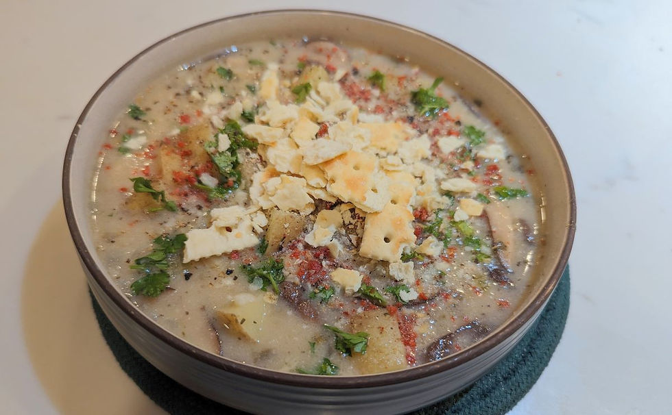 New England "Clam" Chowder (GF, V)