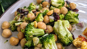 Broccoli Chickpea Salad
