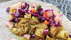 Lazy Pulled Golden Citrus Jackfruit