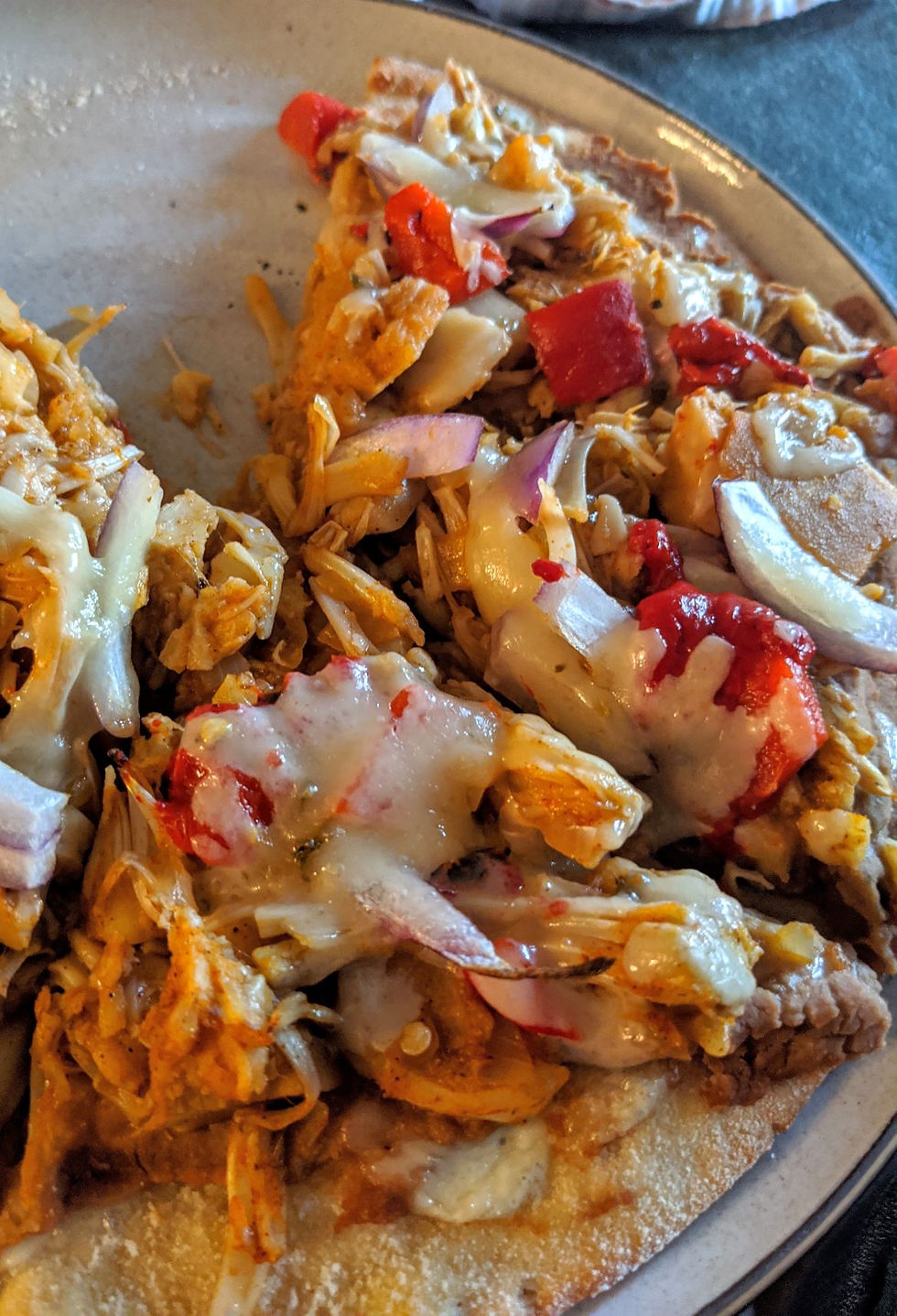 Mexican Jackfruit Pizza