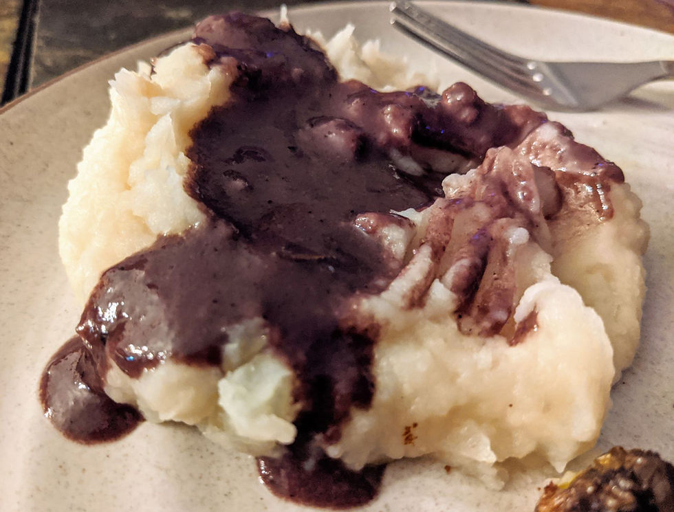 mashed potatoes