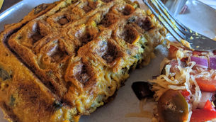 Spaghetti Squash Waffles