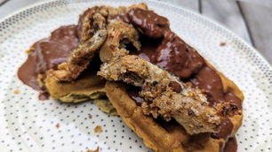 Mexican Un-Chicken & Waffles (GF, V)