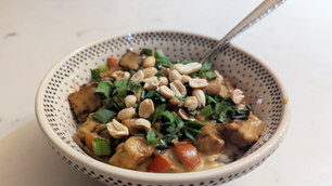 Thai Tempeh Noodle Skillet (GF, V)