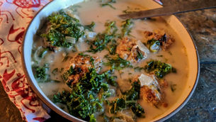 Chickpea Salmon Soup