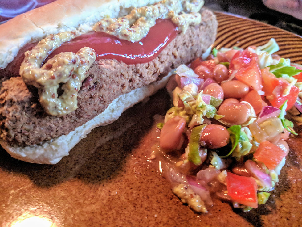 Baked Veggie Hot Dog