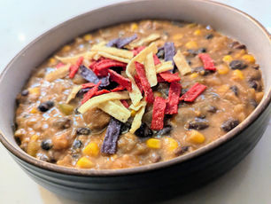 Refried Bean Soup (GF, V)