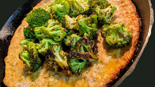Savory Dutch Baby with Roasted Broccoli