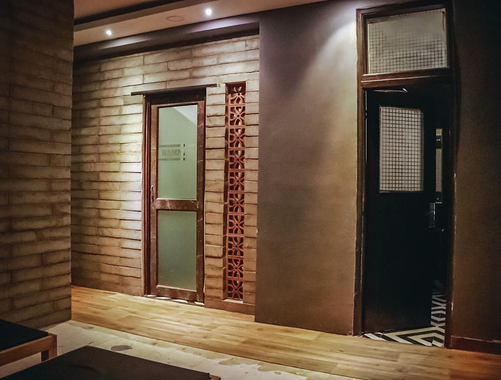 Dark Room & Shower Area