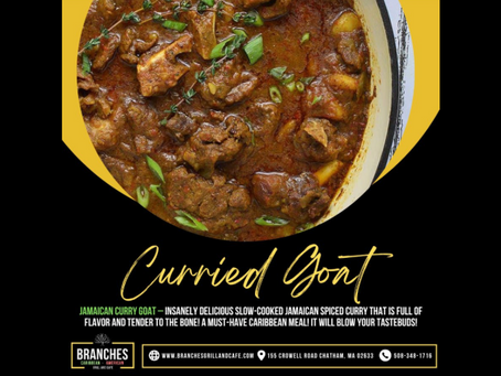 Indulge in Authentic Caribbean Flavor with Our Jamaican Curry Goat!