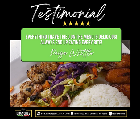 EVERYTHING YOU TRY ON OUR MENU WILL BE DELICIOUS!