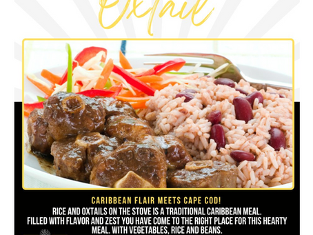 -> OXTAIL - CARIBBEAN FLAIR MEETS CAPE COD!
