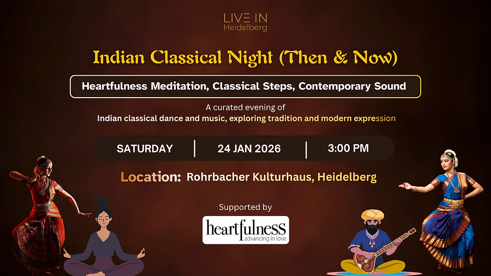 Indian Classical Night – Then & Now