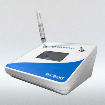 Gerador de Ozônio Veterinário OZONEVET com controle digital de concentração e sistema Flow Control automático