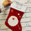 Thumbnail: Personalised Christmas stockings.