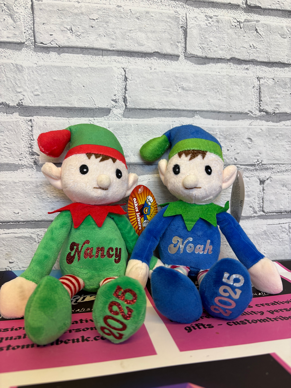 Christmas Elf teddy.