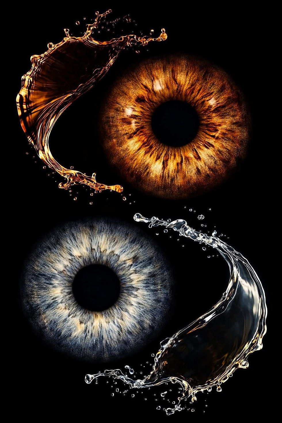 Thumbnail: Personalised Iris artwork digital artwork