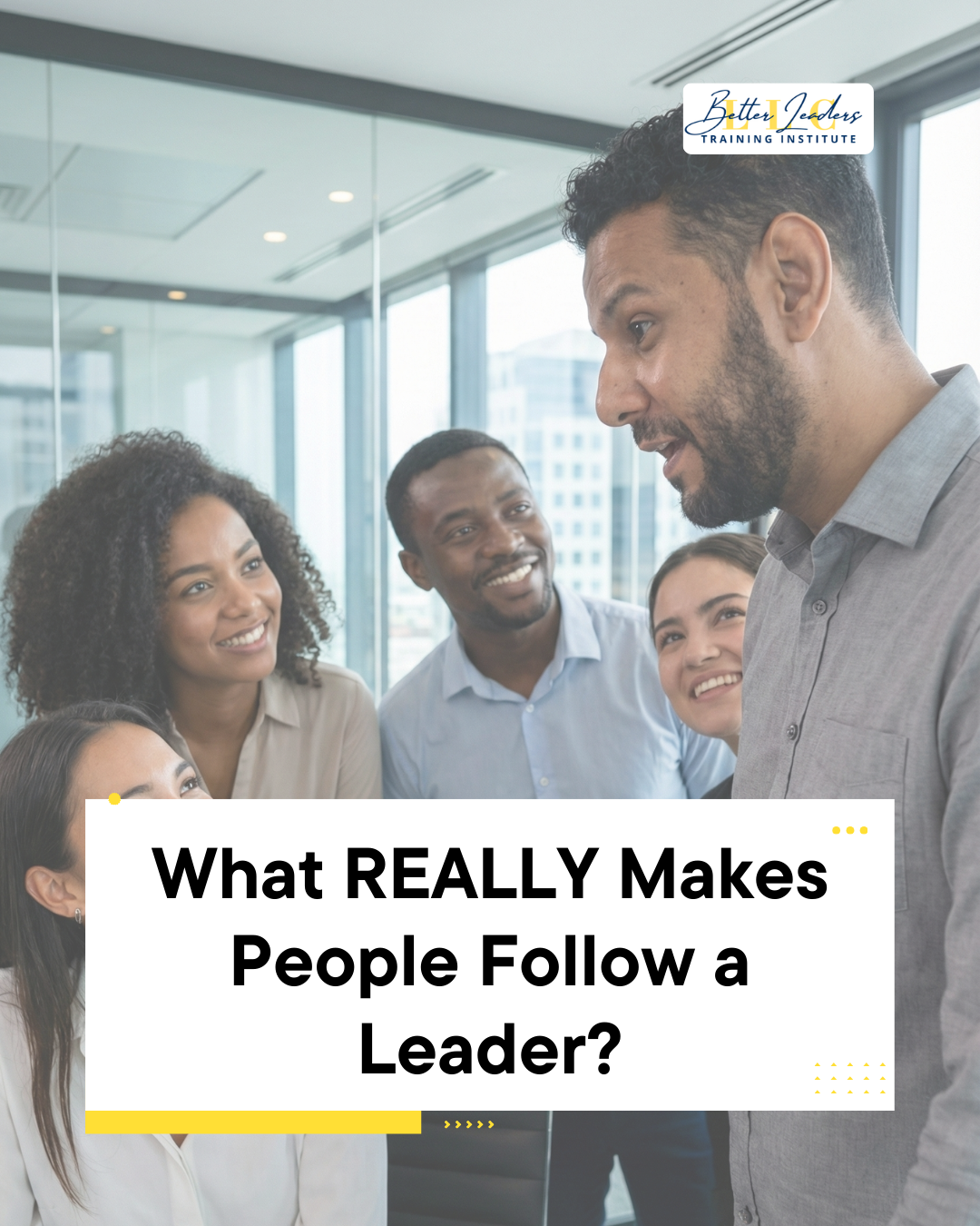 What REALLY Makes People Follow a Leader?