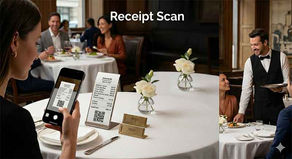 Receipt Scan: The Math Problem at the Table