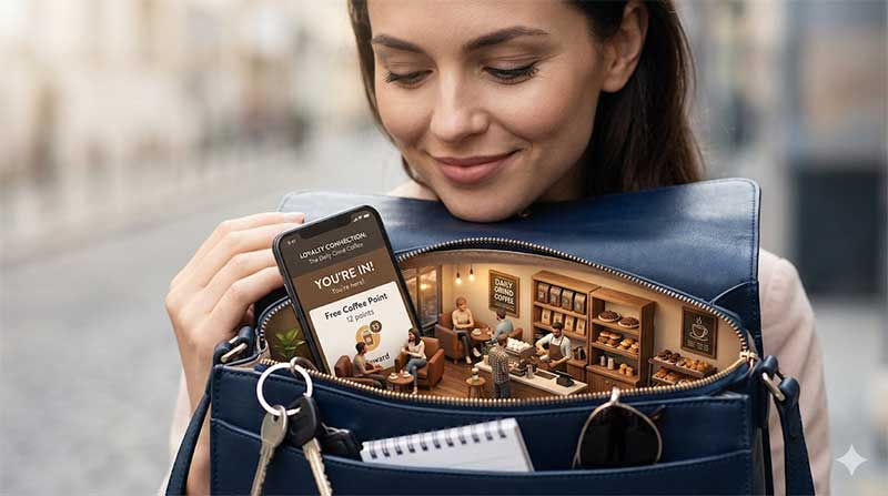 Be in your customer's pocket