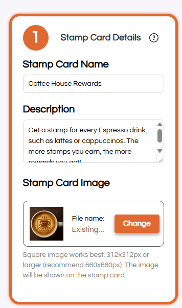 STEP Card Details