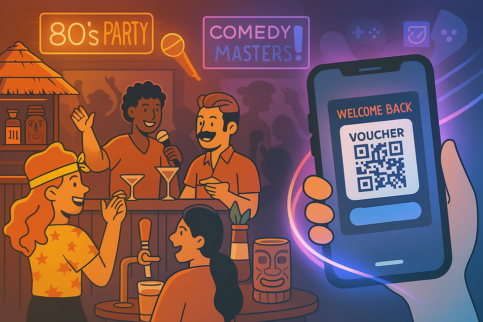 CHECKIN for Bars by meed - Unmissable events for your bar