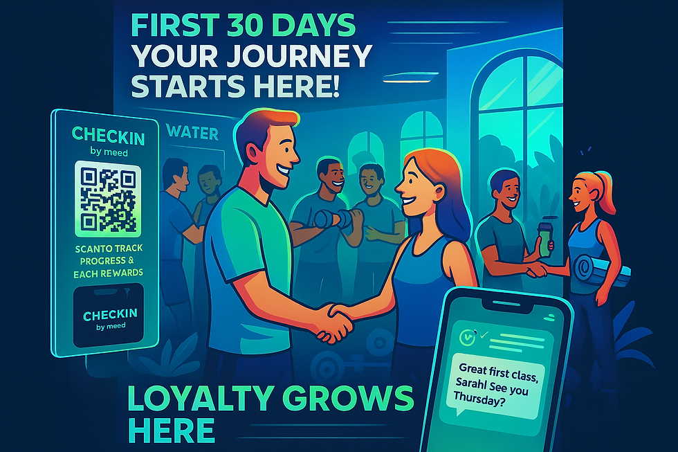 The First 30 Days: A Member Onboarding Plan to Maximise Retention for your Fitness Studio