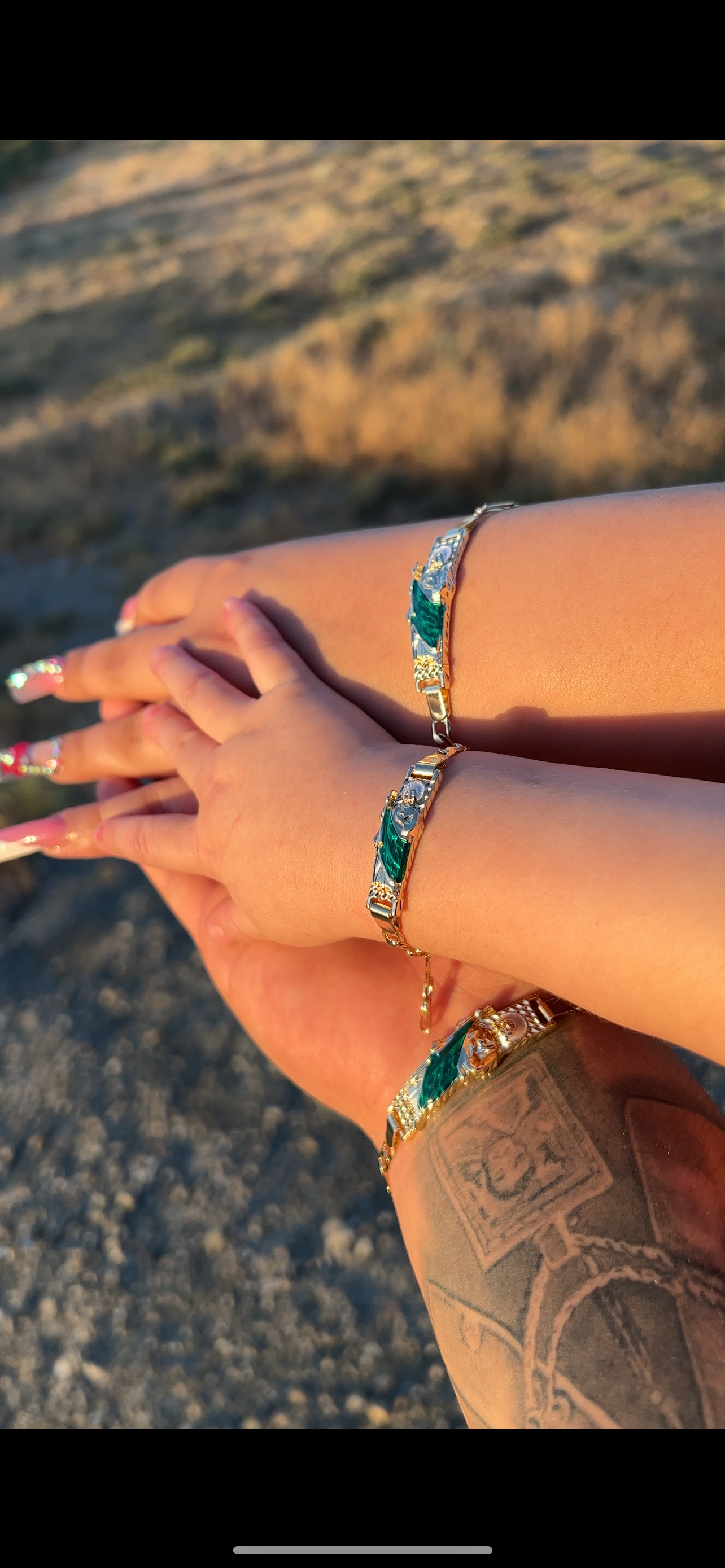 San judas Tadeo pulseras para la familia