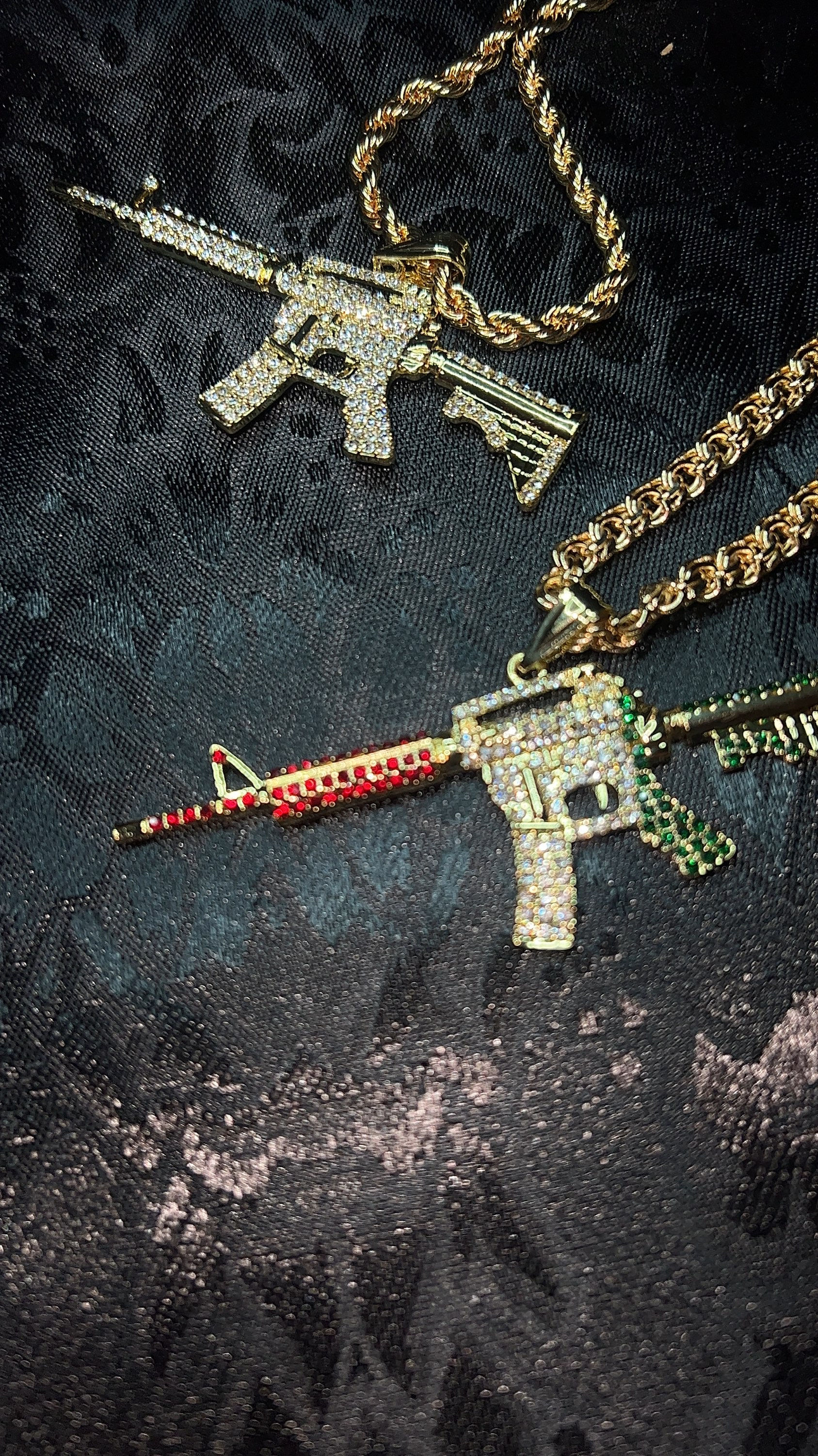 Bust out gun chains (2 options)