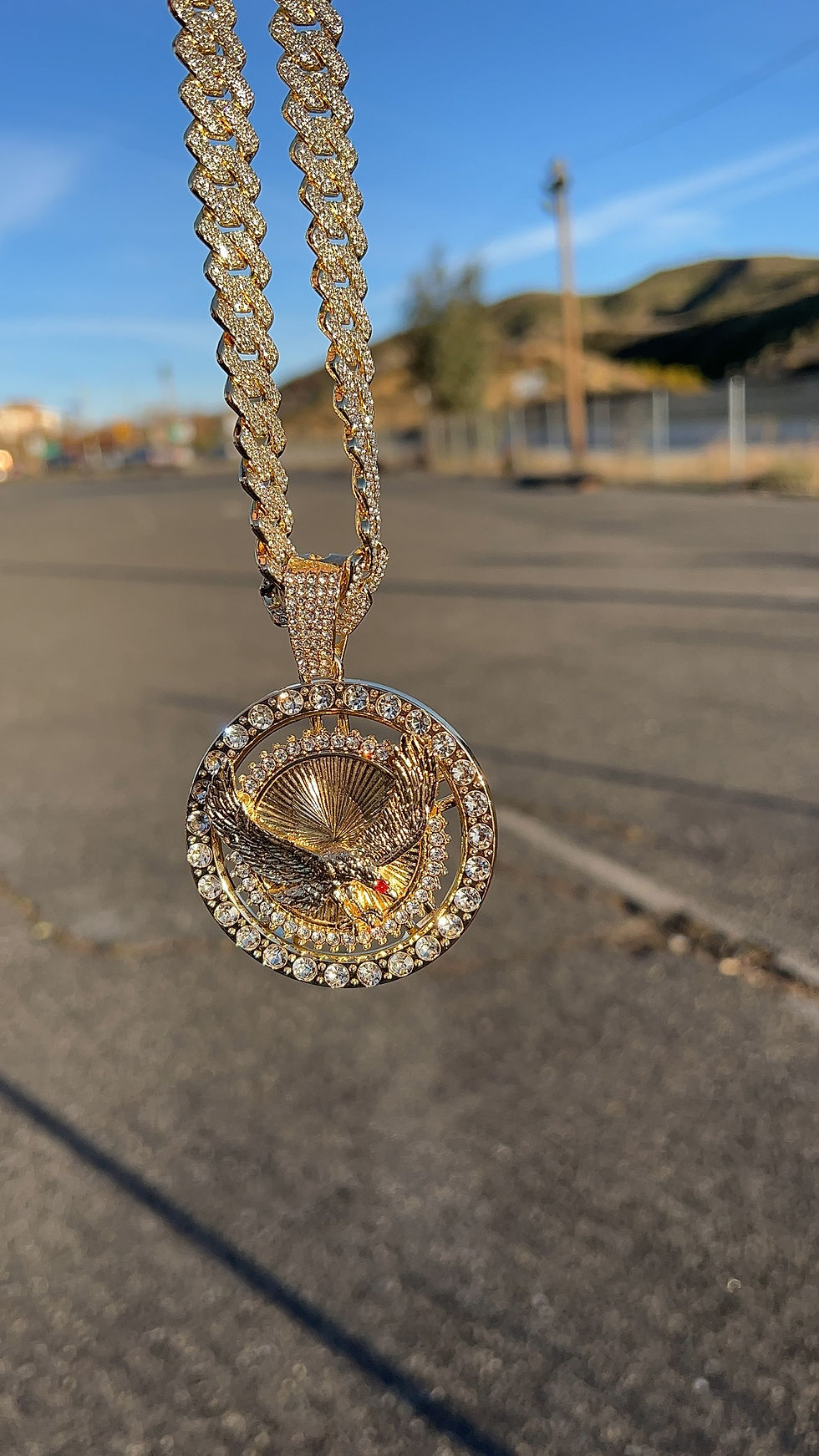 Thumbnail: Águila ruleta con cadena