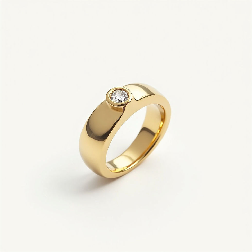 Solitaire Stone Ring