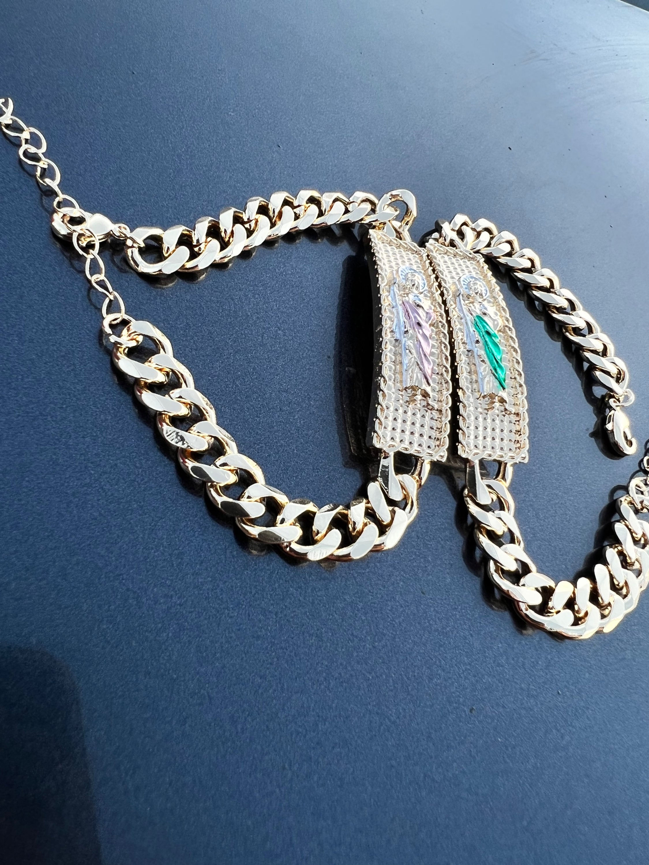 San Judas Tadeo 3 tonos o verde tono