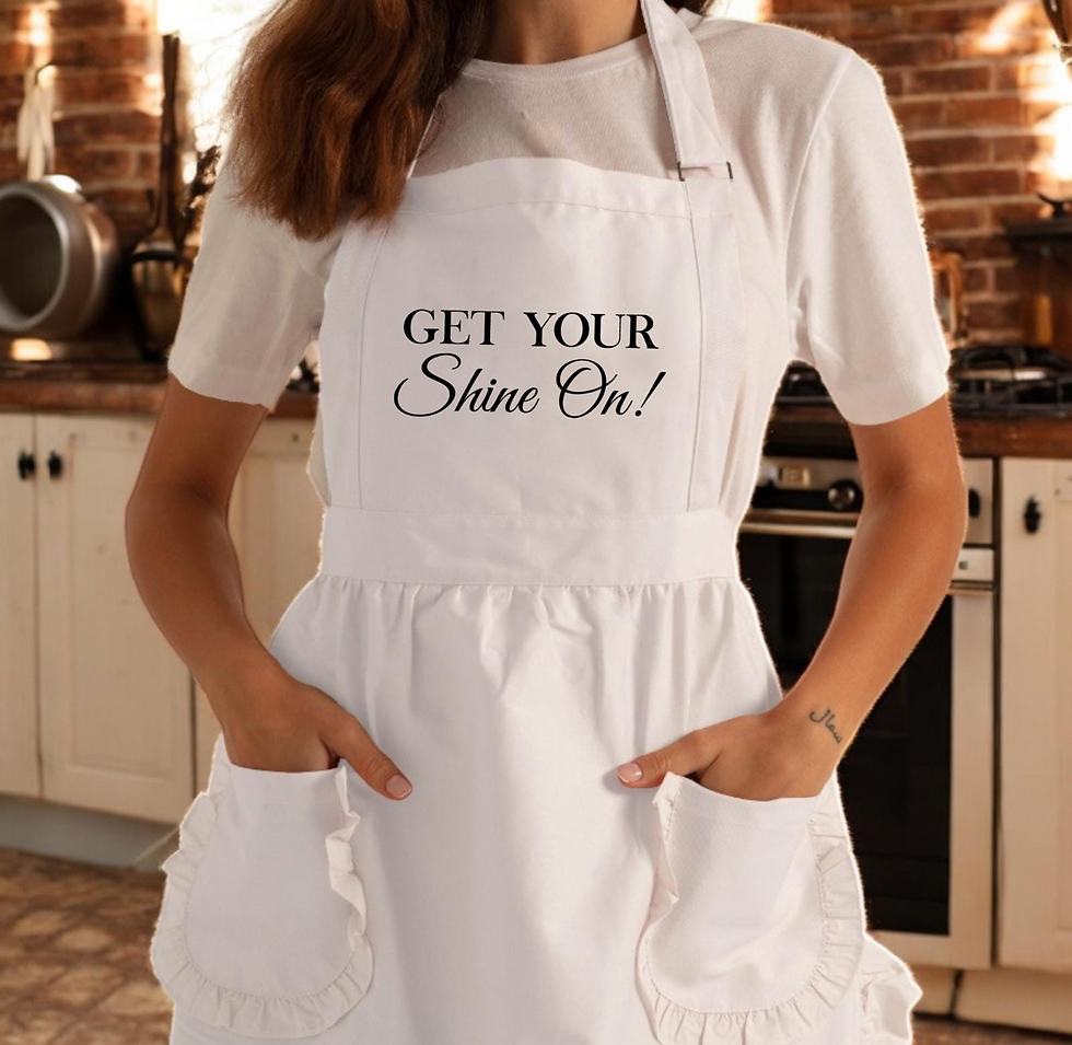 GLACIER WHITE - APRON