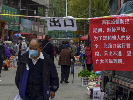 China confina cidade de 4 milhões de habitantes para conter mais um foco de Covid