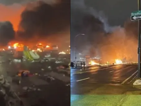 Avião que transportava criança em atendimento médico cai e explode nos EUA