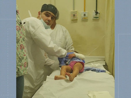 Médico usa o próprio carro para salvar bebê que sofreu corte profundo no pescoço