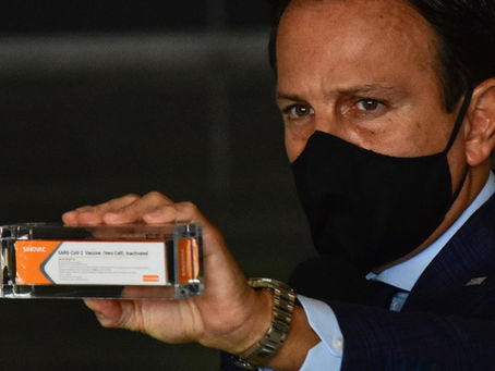 Governo de SP envia dados de vacina chinesa contra Covid-19 à Anvisa para agilizar registro